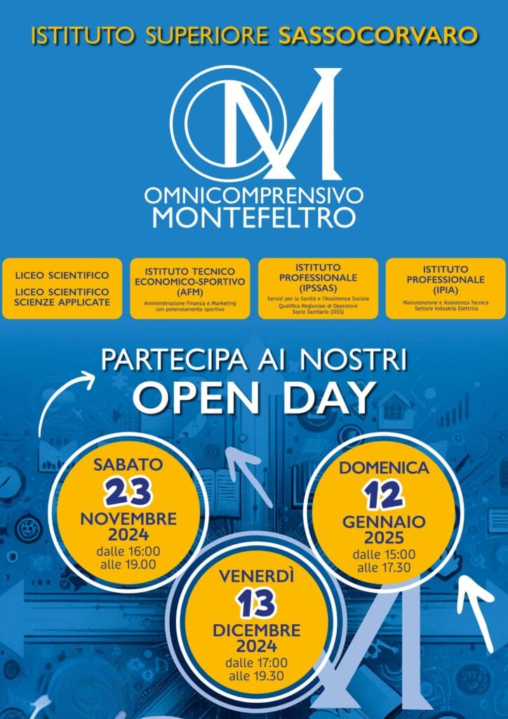 Manifesto OpenDay 2024/25